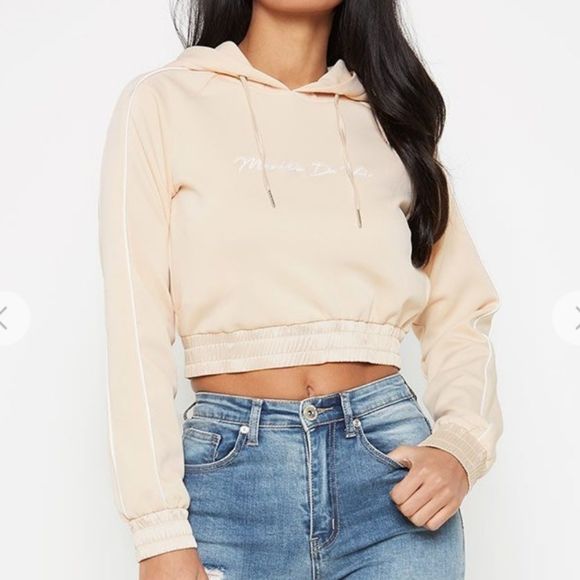 manieredevoir Sweaters - ManieveDeVior crop beige sweater